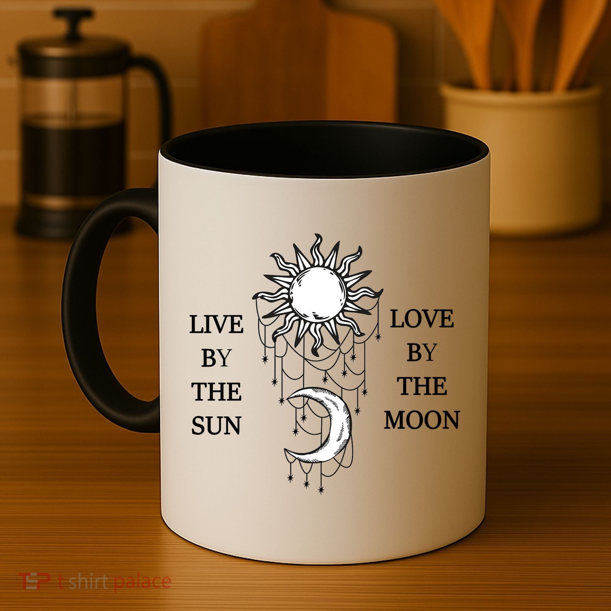 Live By The Sun Love By The Moon Coffee Mug
