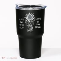 Live By The Sun Love By The Moon Tumbler thumb 0