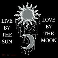 Live By The Sun Love By The Moon Ornament thumb 1