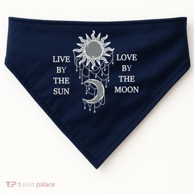Live By The Sun Love By The Moon USA-Made Doggie Bandana