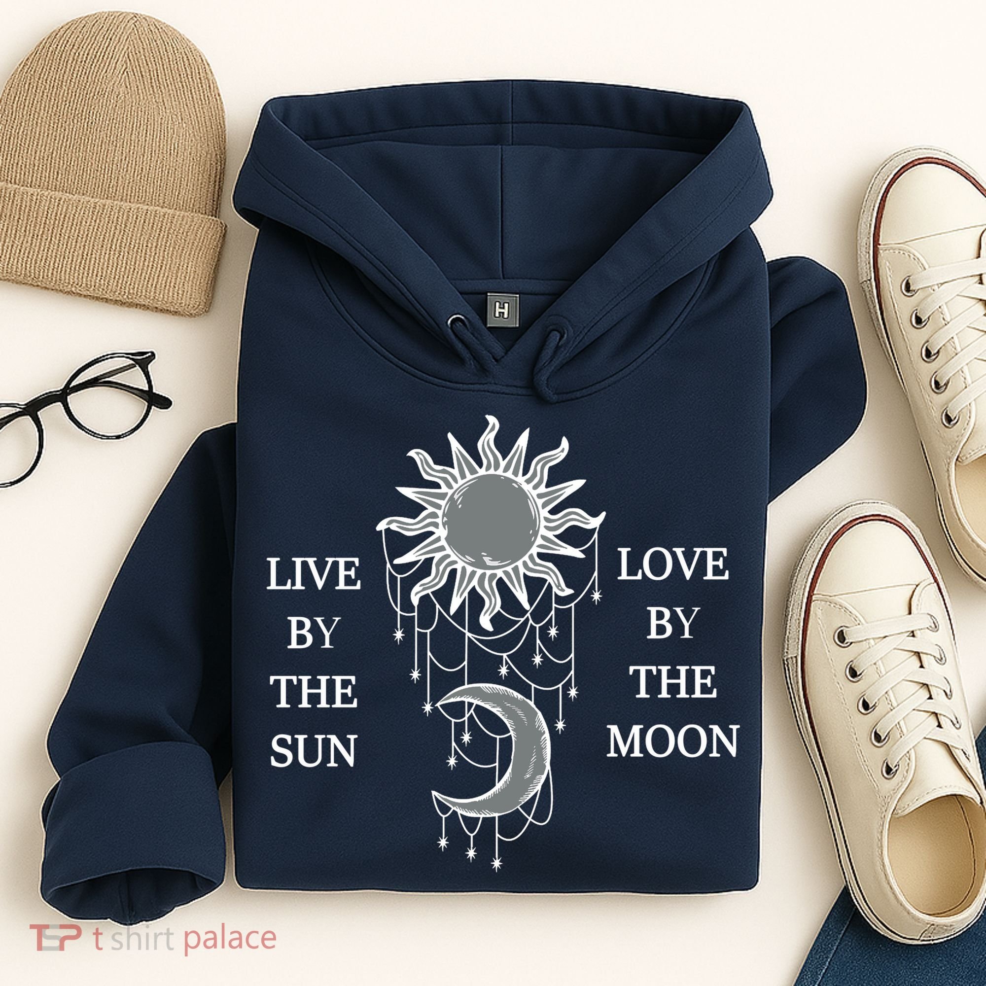 Live By The Sun Love By The Moon Hoodie