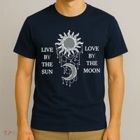 Live By The Sun Love By The Moon T-Shirt thumb 3