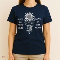 Live By The Sun Love By The Moon T-Shirt thumb 4