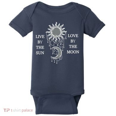 Live By The Sun Love By The Moon Baby Bodysuit