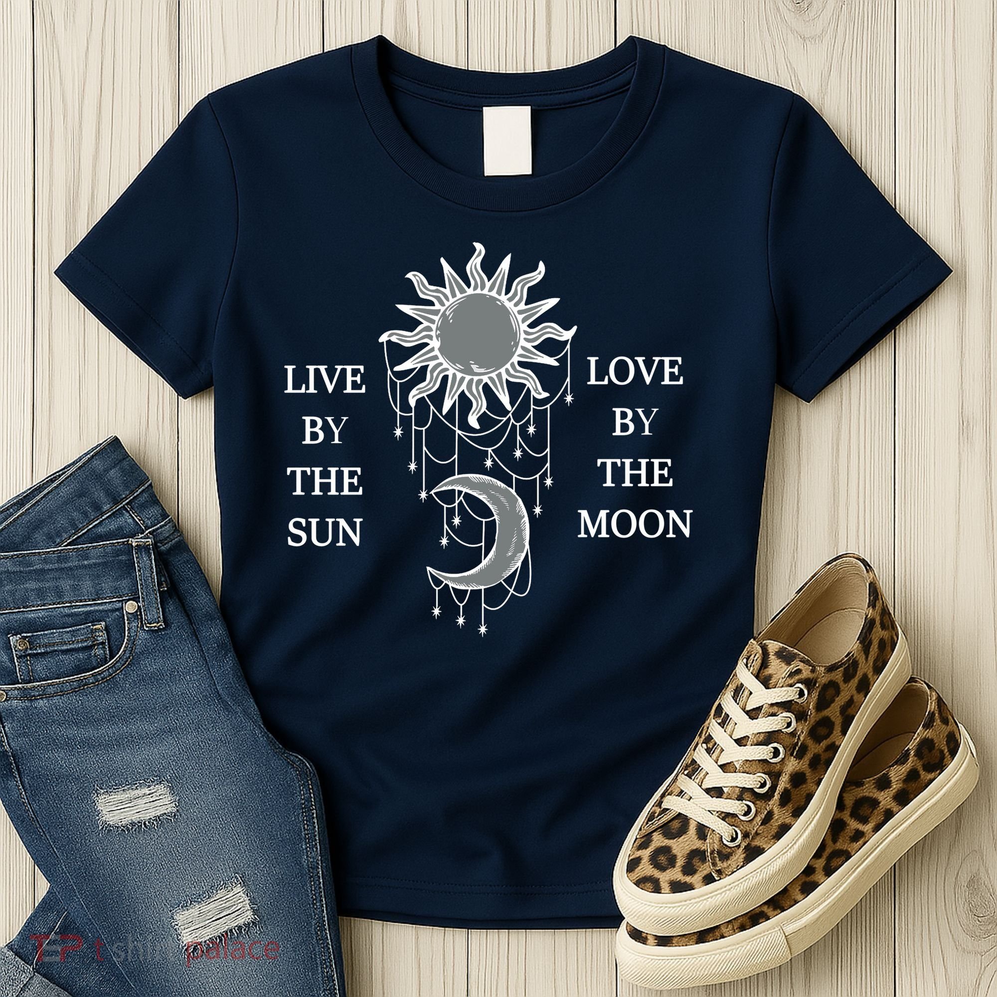 Live By The Sun Love By The Moon Women's T-Shirt