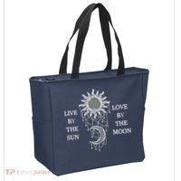 Live By The Sun Love By The Moon Tote Bag thumb 2