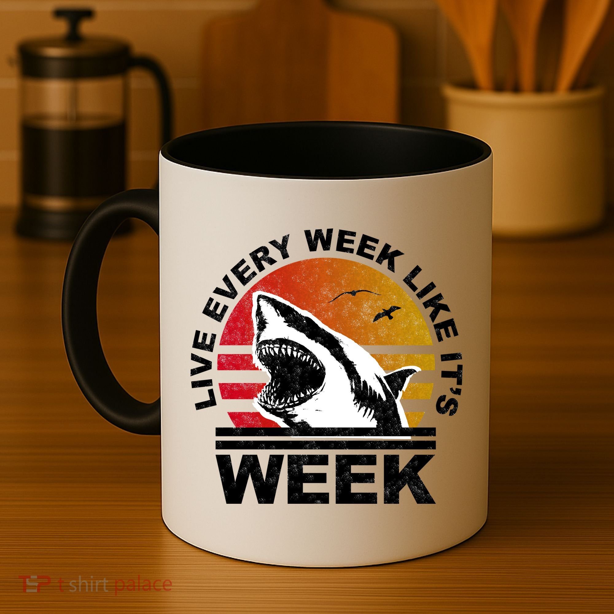 Live Every Week Like It's Shark Week Coffee Mug