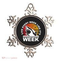 Live Every Week Like It's Shark Week Ornament thumb 0