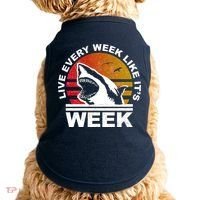 Live Every Week Like It's Shark Week Doggie Tank thumb 0