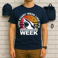 Live Every Week Like It's Shark Week T-Shirt thumb 6