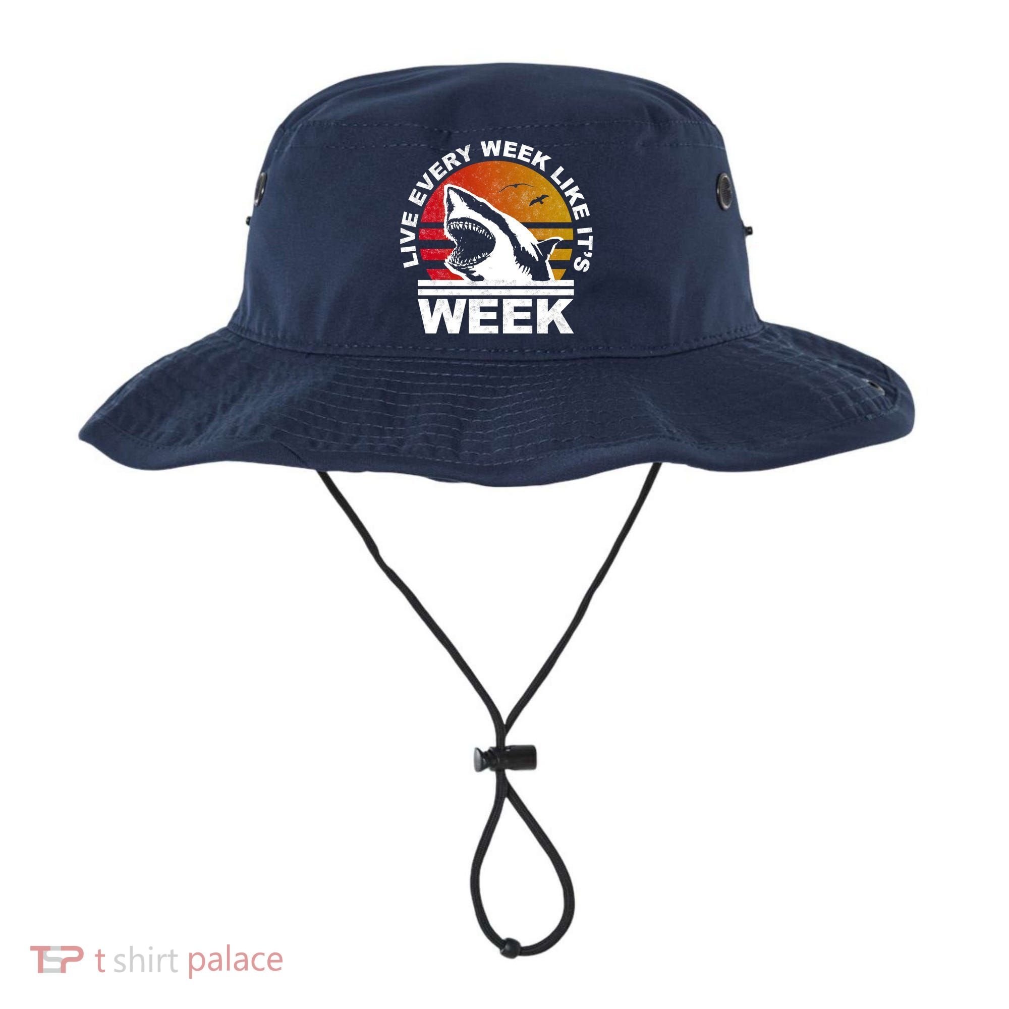 Live Every Week Like It's Shark Week Bucket Hat