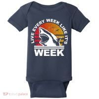 Live Every Week Like It's Shark Week Baby Bodysuit thumb 0