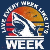 Live Every Week Like It's Shark Week Toddler Hoodie thumb 2
