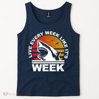Live Every Week Like It's Shark Week Tank Top thumb 2
