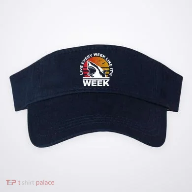 Live Every Week Like It's Shark Week Visor