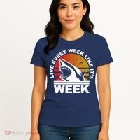 Live Every Week Like It's Shark Week Women's T-Shirt thumb 4