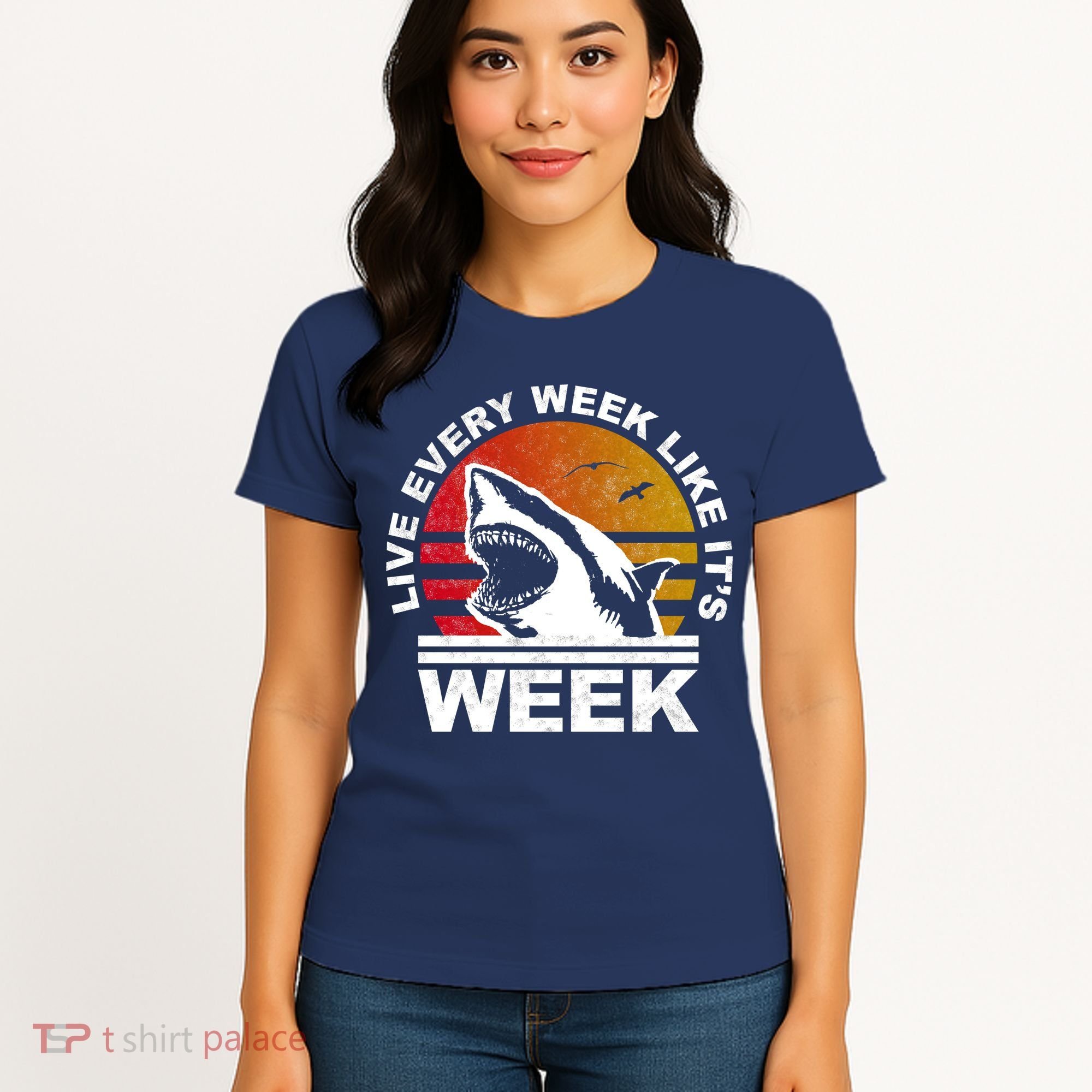 Live Every Week Like It's Shark Week Women's T-Shirt