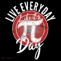 Live Everyday Like It's PI 3.14 Day Backpack thumb 2