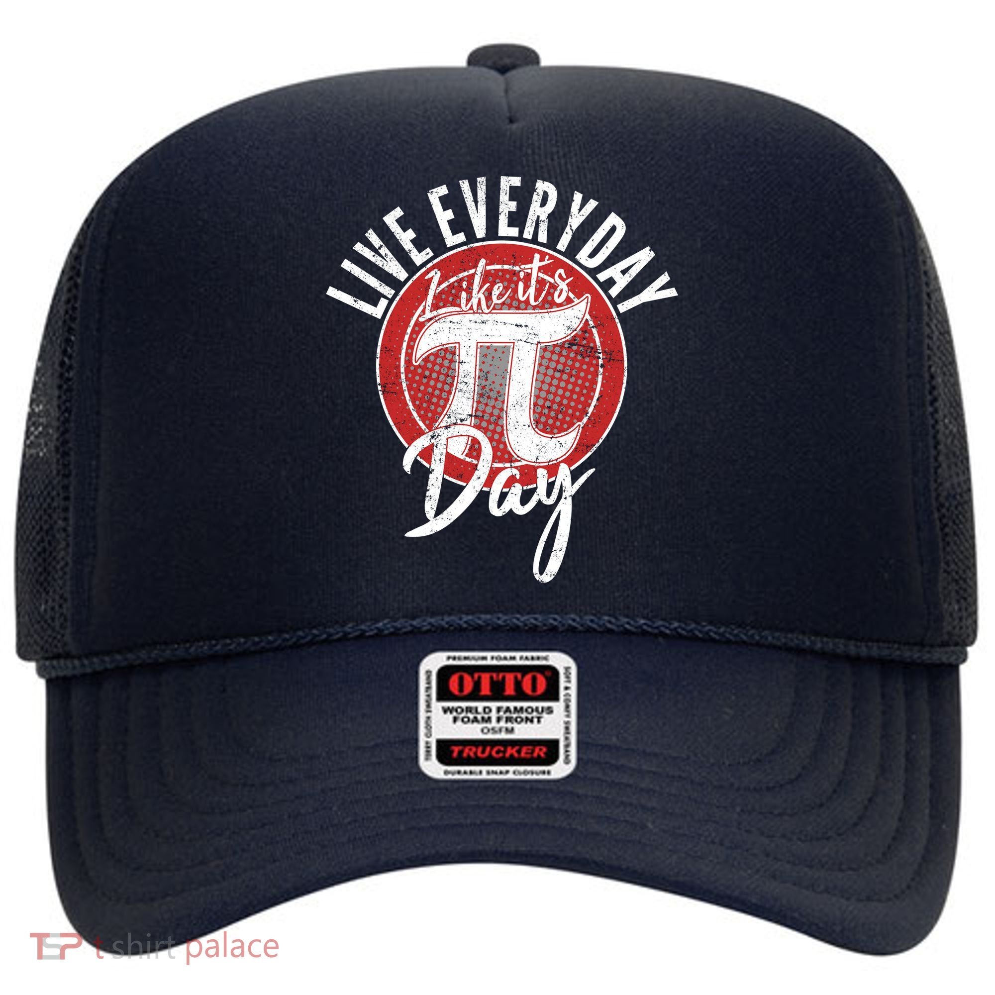 Live Everyday Like It's PI 3.14 Day Hat
