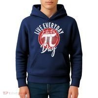 Live Everyday Like It's PI 3.14 Day Kids Hoodie thumb 4