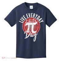 Live Everyday Like It's PI 3.14 Day Kids T-Shirt thumb 0