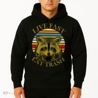 Live Fast Eat Trash Hoodie thumb 2