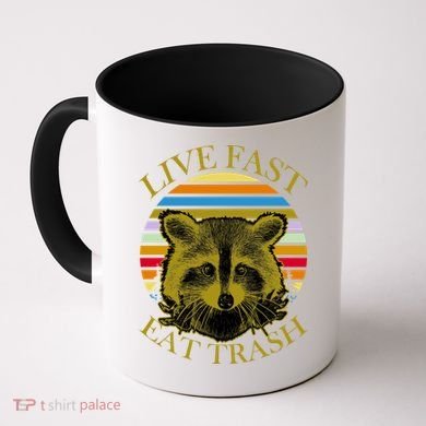 Live Fast Eat Trash Coffee Mug