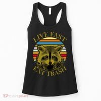 Live Fast Eat Trash Women's Tank Top thumb 0