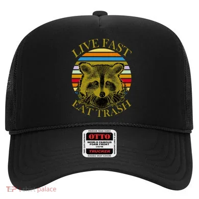 Live Fast Eat Trash Hat