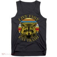 Live Fast Eat Trash Tank Top thumb 0
