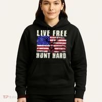 Live Free Hunt Hard Hoodie thumb 5