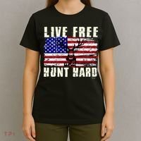 Live Free Hunt Hard T-Shirt thumb 4