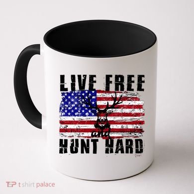 Live Free Hunt Hard Coffee Mug