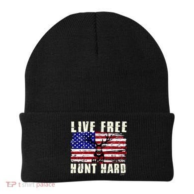 Live Free Hunt Hard Beanie