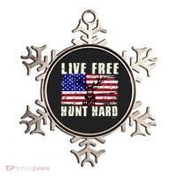 Live Free Hunt Hard Ornament thumb 0