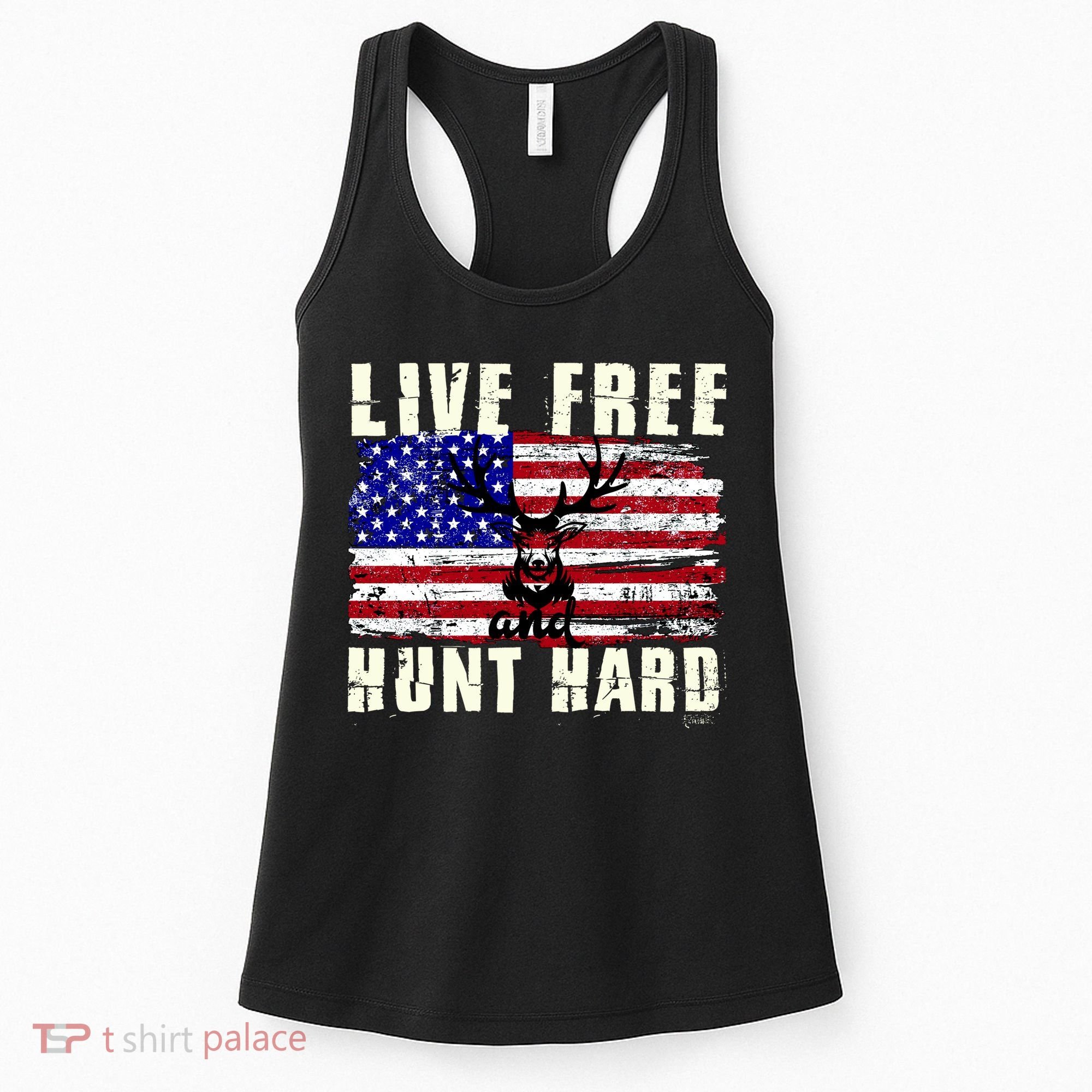 Live Free Hunt Hard Women's Tank Top