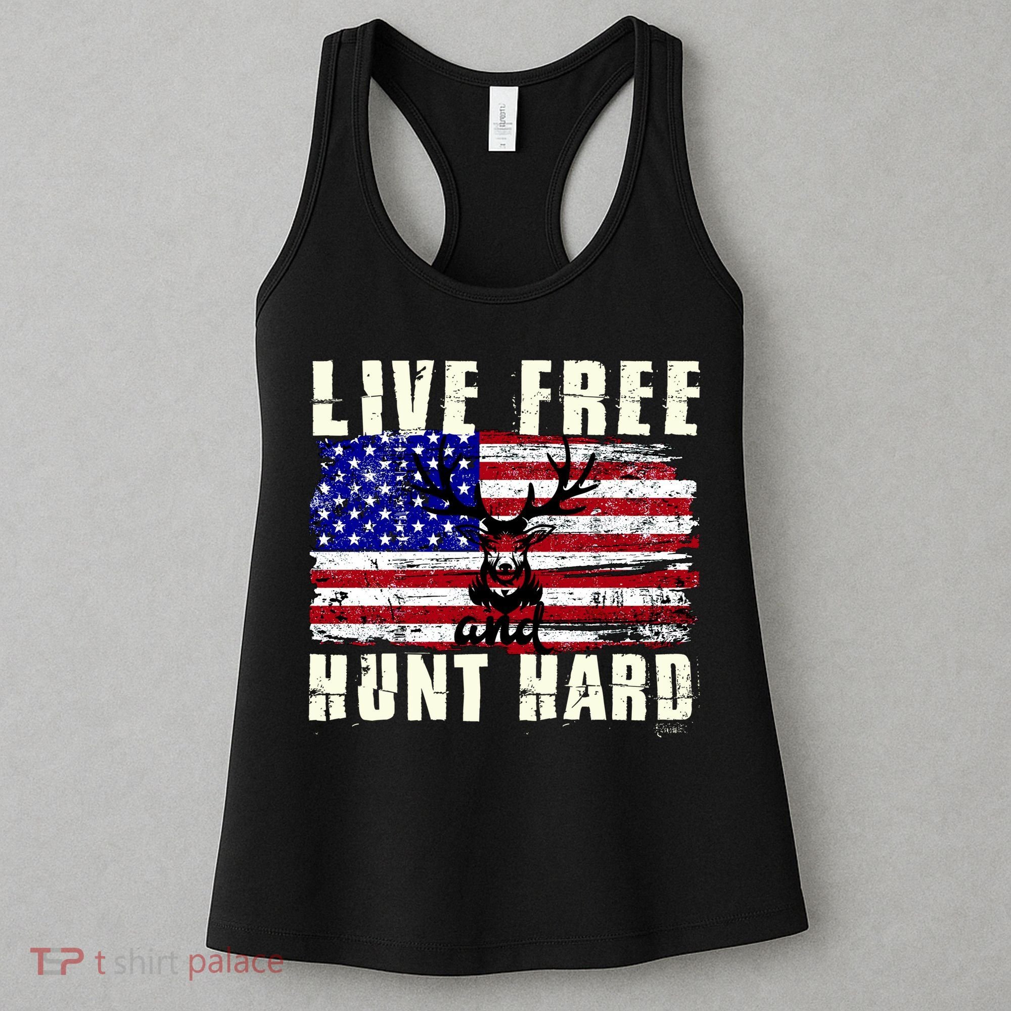 Live Free Hunt Hard Women's Tank Top
