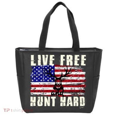 Live Free Hunt Hard Tote Bag