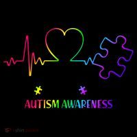 Live Love Accept Autism Awareness Rainbow Coffee Mug thumb 5