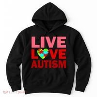Live Love Autism Hoodie thumb 0