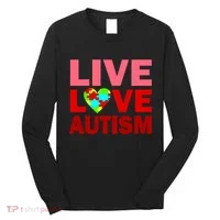 Live Love Autism Long Sleeve Shirt thumb 0