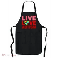 Live Love Autism Apron thumb 0