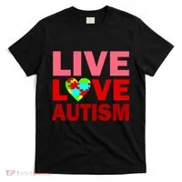 Live Love Autism T-Shirt thumb 0
