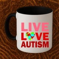 Live Love Autism Coffee Mug thumb 2