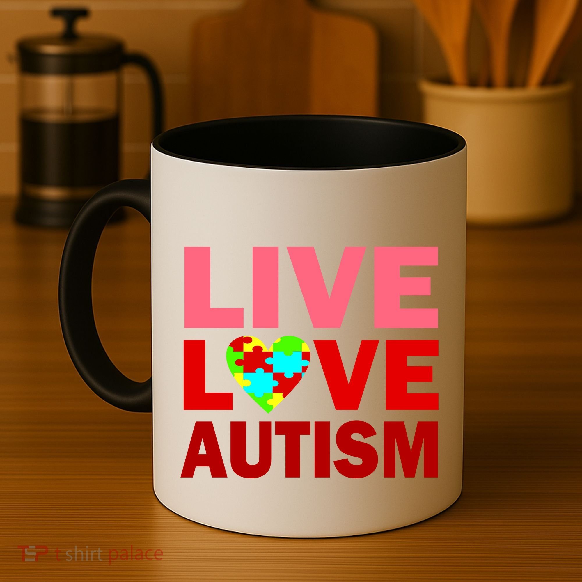 Live Love Autism Coffee Mug
