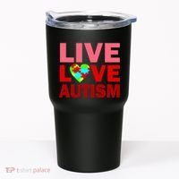 Live Love Autism Tumbler thumb 0