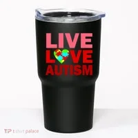 Live Love Autism Tumbler thumb 0