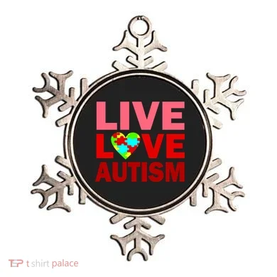 Live Love Autism Ornament
