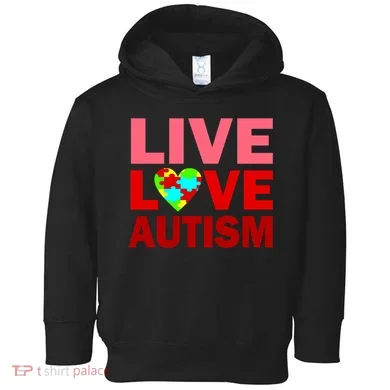 Live Love Autism Toddler Hoodie