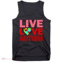 Live Love Autism Tank Top thumb 0